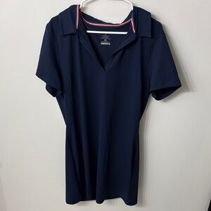 Hiverlay Navy Blue Polo Dress